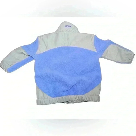 C9 BY CHAMPION GIRL’S VENTURE WARM PURPLE AND GREY FLEECE JACKET•SIZE 12 MONTHS• - Picture 2 of 10